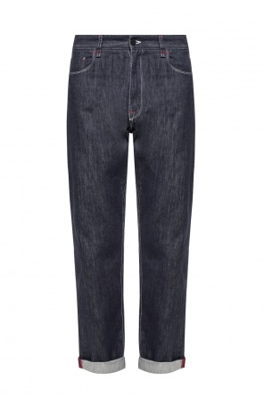 Jeans with rolled-up legs, zdjęcie 1 Jeans with rolled-up legs od Fendi